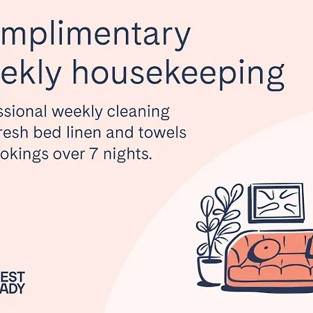 Daire Guestready - An Amazing Blue Ocean View *